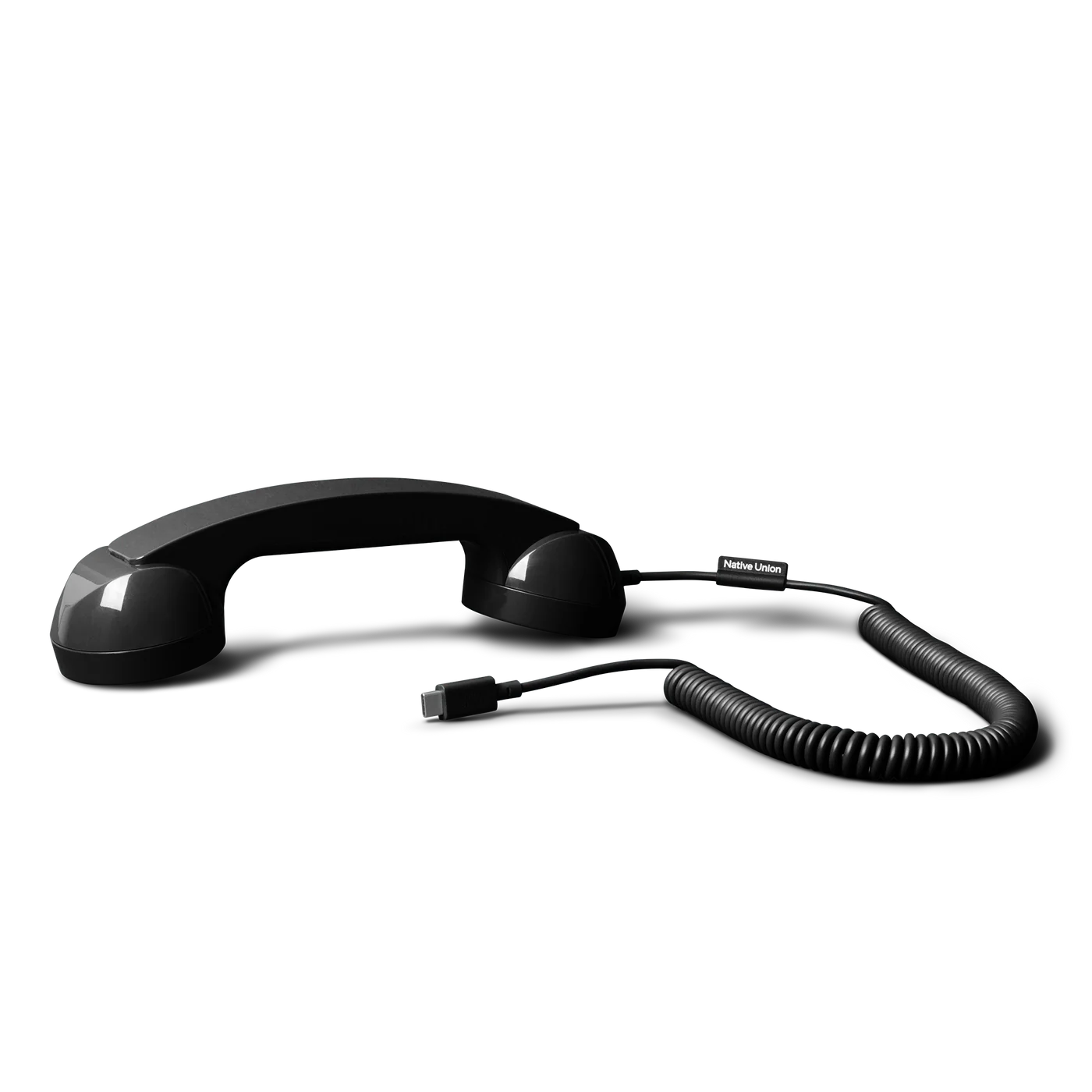 Native Union POP Phone Type-C Portlu Retro Telefon Ahizesi Siyah