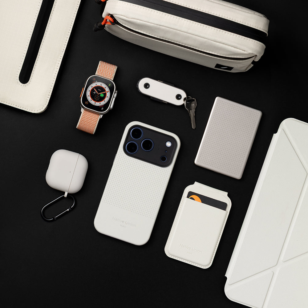 Apple Watch Native Union Active Watch Loop Serisi Hasır Kordon Koyu Turuncu