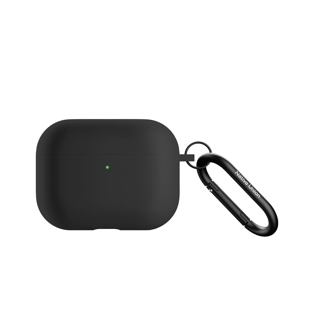 Apple AirPods Pro 3 Kılıf M-Safe Şarj Özellikli Native Union Active Serisi Kapak Siyah