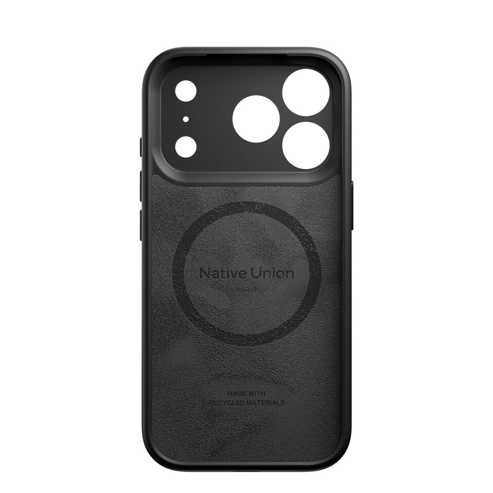 Apple iPhone 17 Pro Kılıf M-safe Şarj Özellikli Deri Dokulu Native Union 2025 Active Serisi Kapak Yeşil