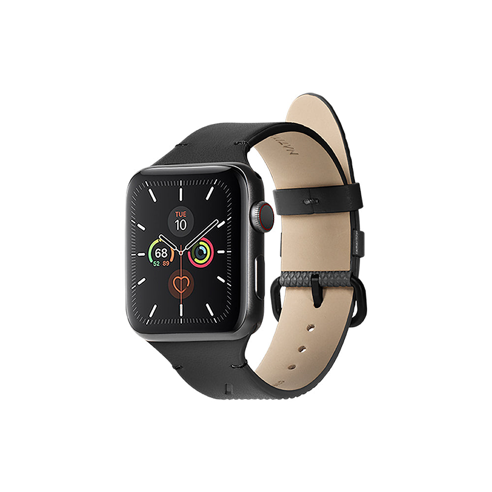 Apple Watch Native Union Classic Serisi Silikon Kordon Siyah