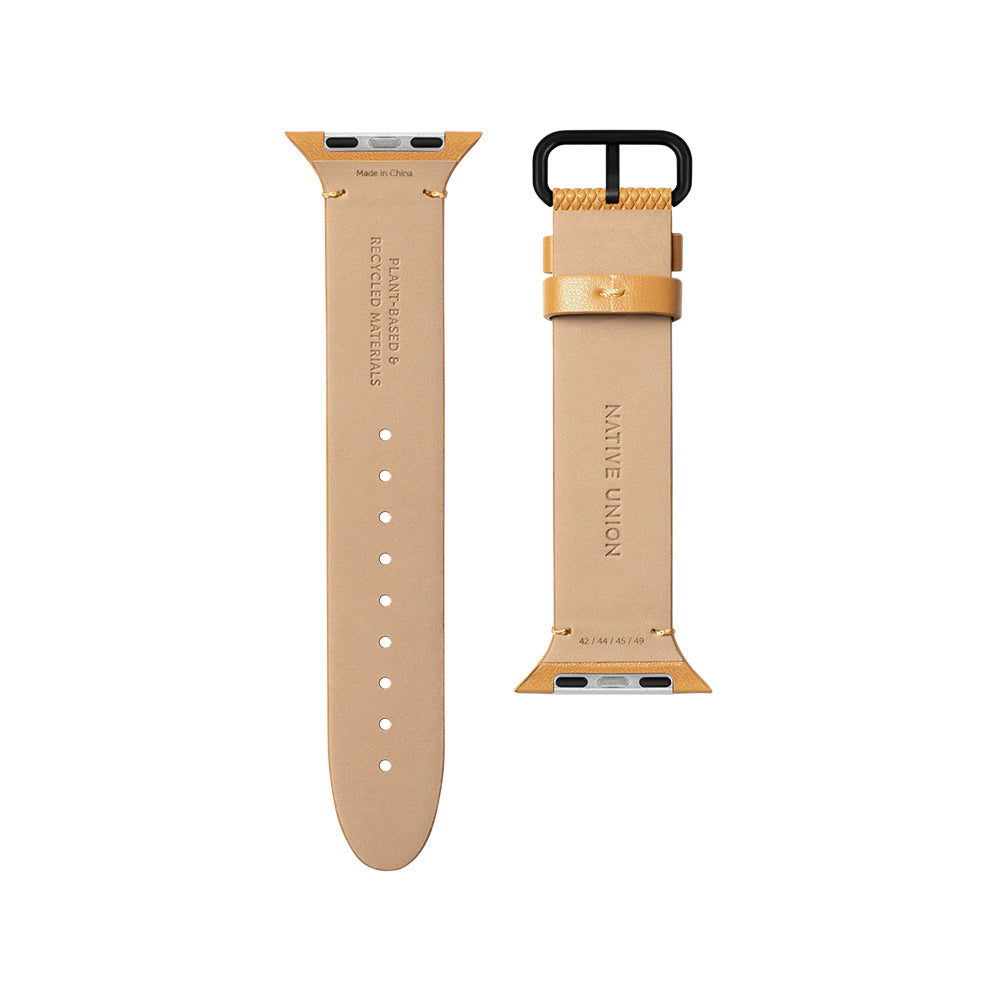 Apple Watch 42mm Native Union Classic Serisi Silikon Kordon Turuncu