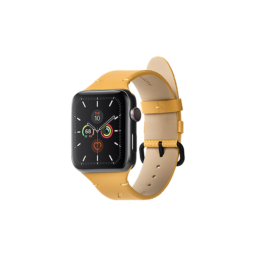 Apple Watch 7 41mm Native Union Classic Serisi Silikon Kordon Turuncu
