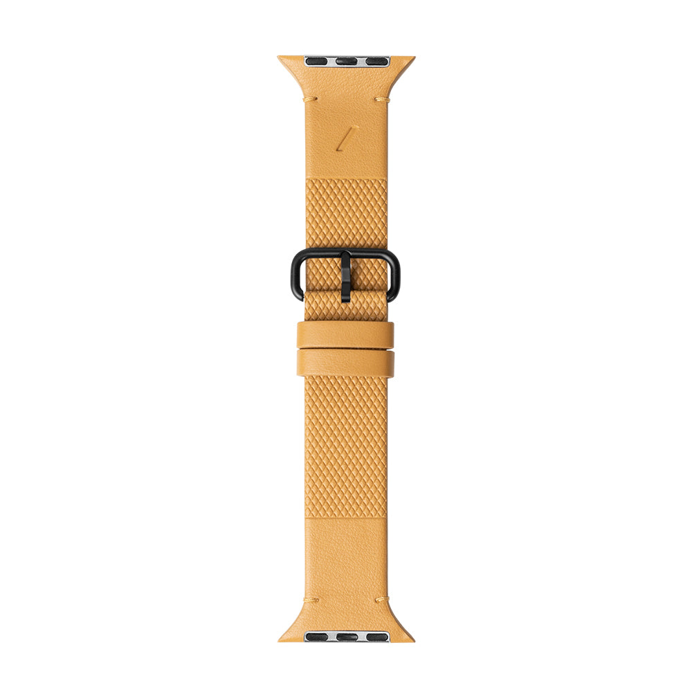 Apple Watch 7 45mm Native Union Classic Serisi Silikon Kordon Turuncu