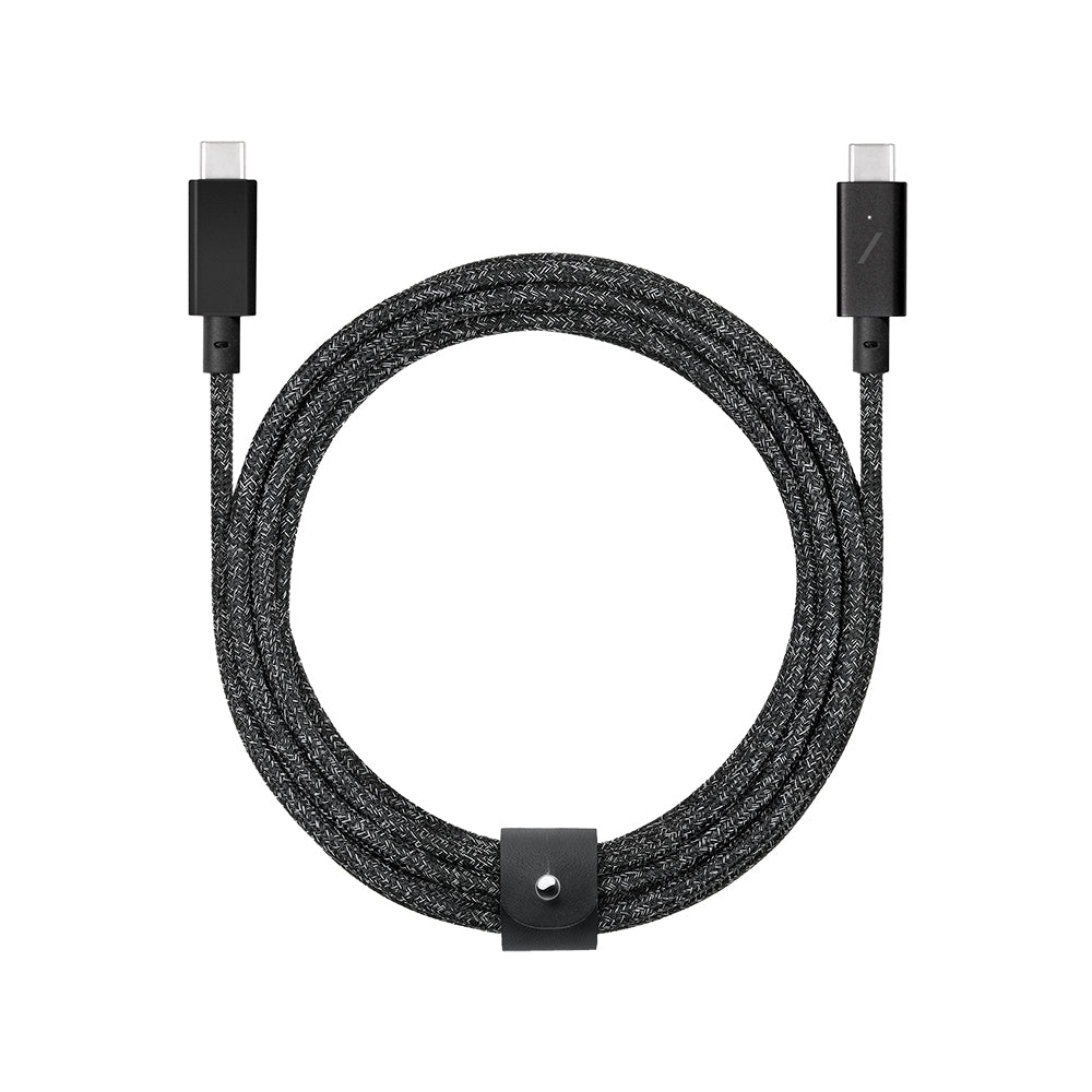 Native Union Belt Pro Serisi Type-C to Type-C Şarj Kablosu 240W 2.4M Siyah