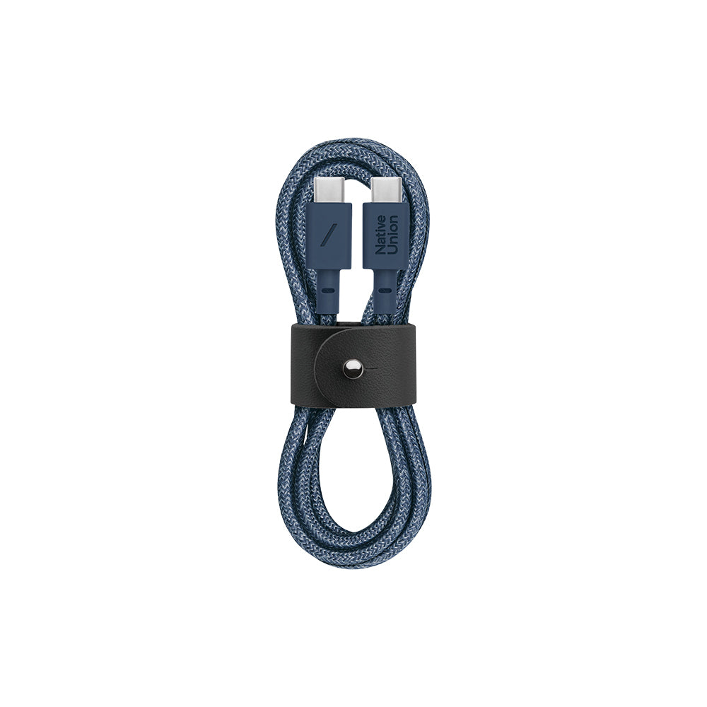 Native Union Belt Serisi Type-C to Type-C Şarj Kablosu 1.2M Lacivert