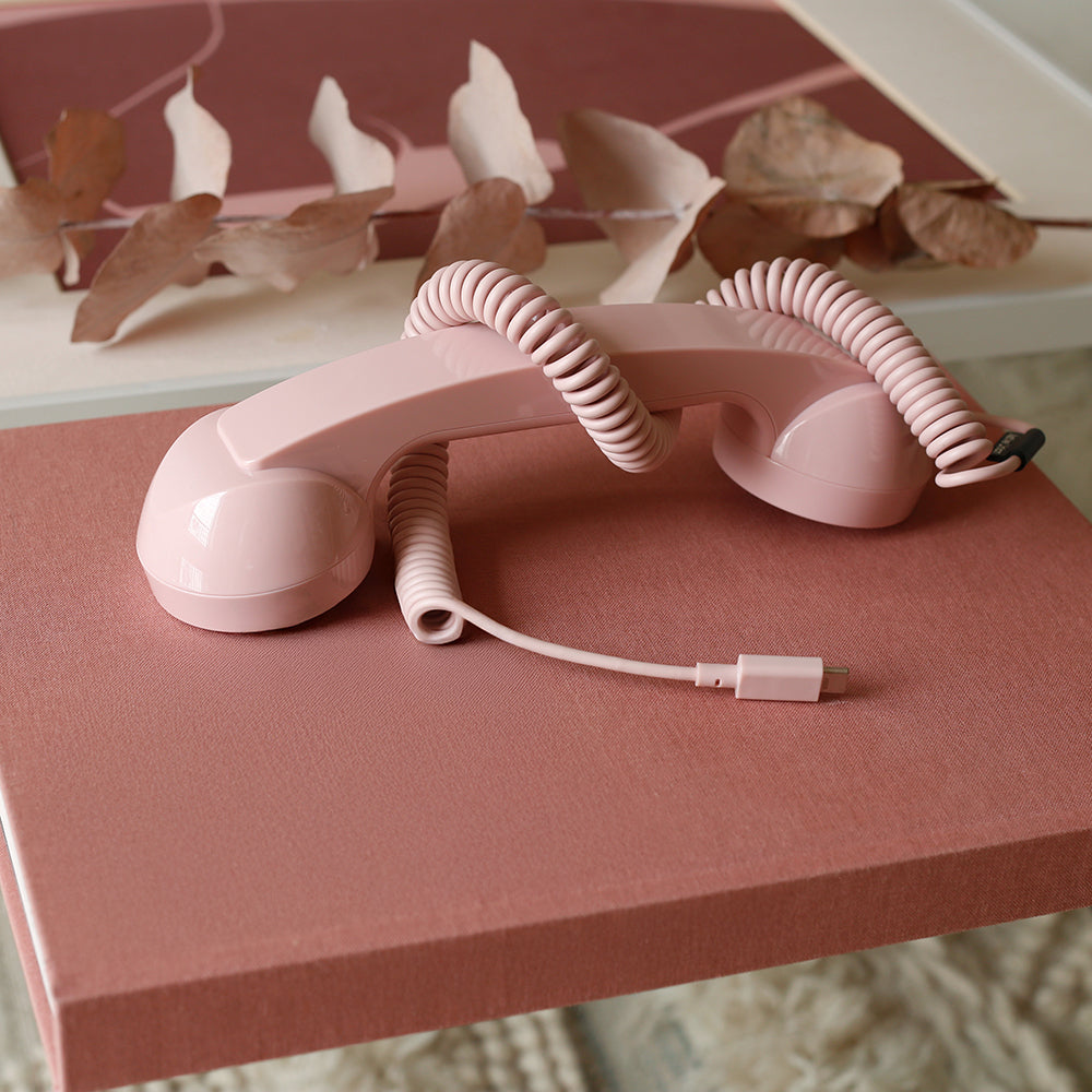 Native Union POP Phone Type-C Portlu Retro Telefon Ahizesi Kırmızı