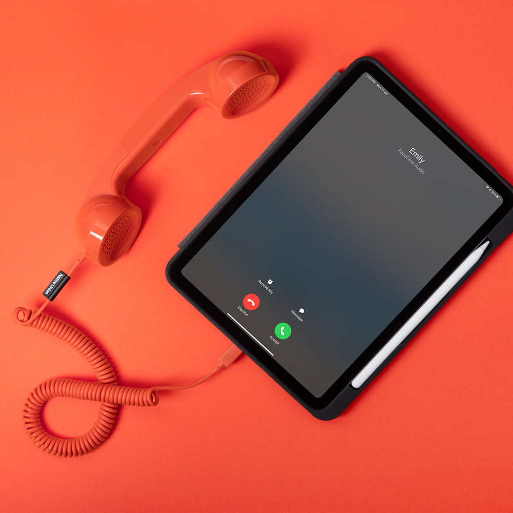 Native Union POP Phone Type-C Portlu Retro Telefon Ahizesi Pembe