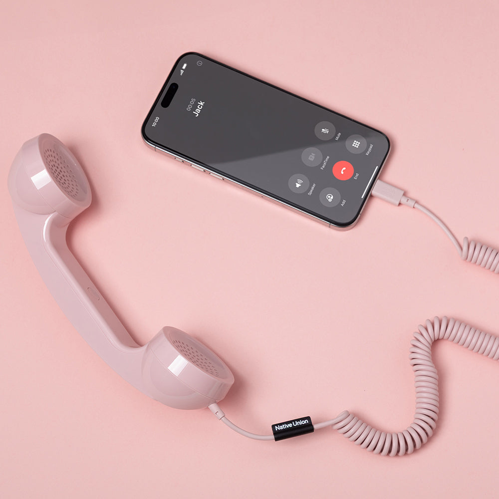 Native Union POP Phone Type-C Portlu Retro Telefon Ahizesi Koyu Yeşil