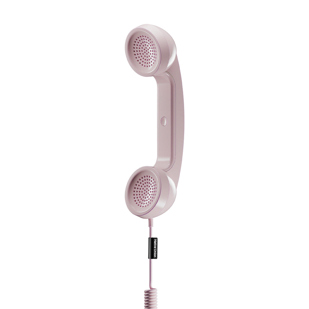 Native Union POP Phone Type-C Portlu Retro Telefon Ahizesi Pembe