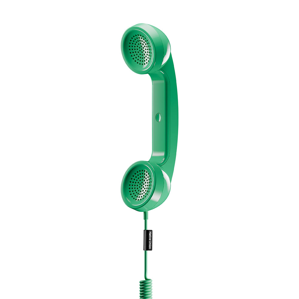 Native Union POP Phone Type-C Portlu Retro Telefon Ahizesi Yeşil