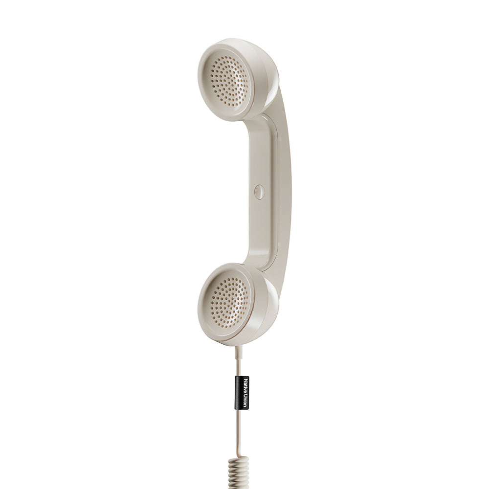 Native Union POP Phone Type-C Portlu Retro Telefon Ahizesi Krem