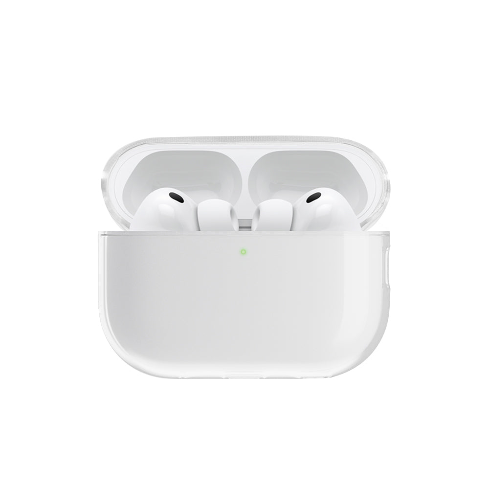 Apple AirPods Pro 3 Kılıf Qi M-Safe Şarj Özellikli Native Union Clear Serisi Silikon Kapak Şeffaf
