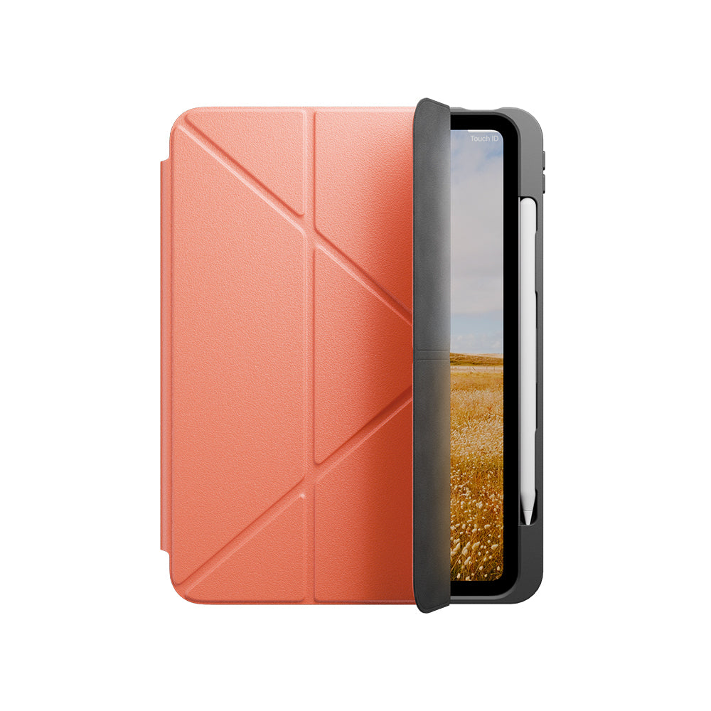 Apple iPad 10.9 2022 (10.Nesil) Native Union Active Serisi Katlanabilir Standlı Kılıf Turuncu