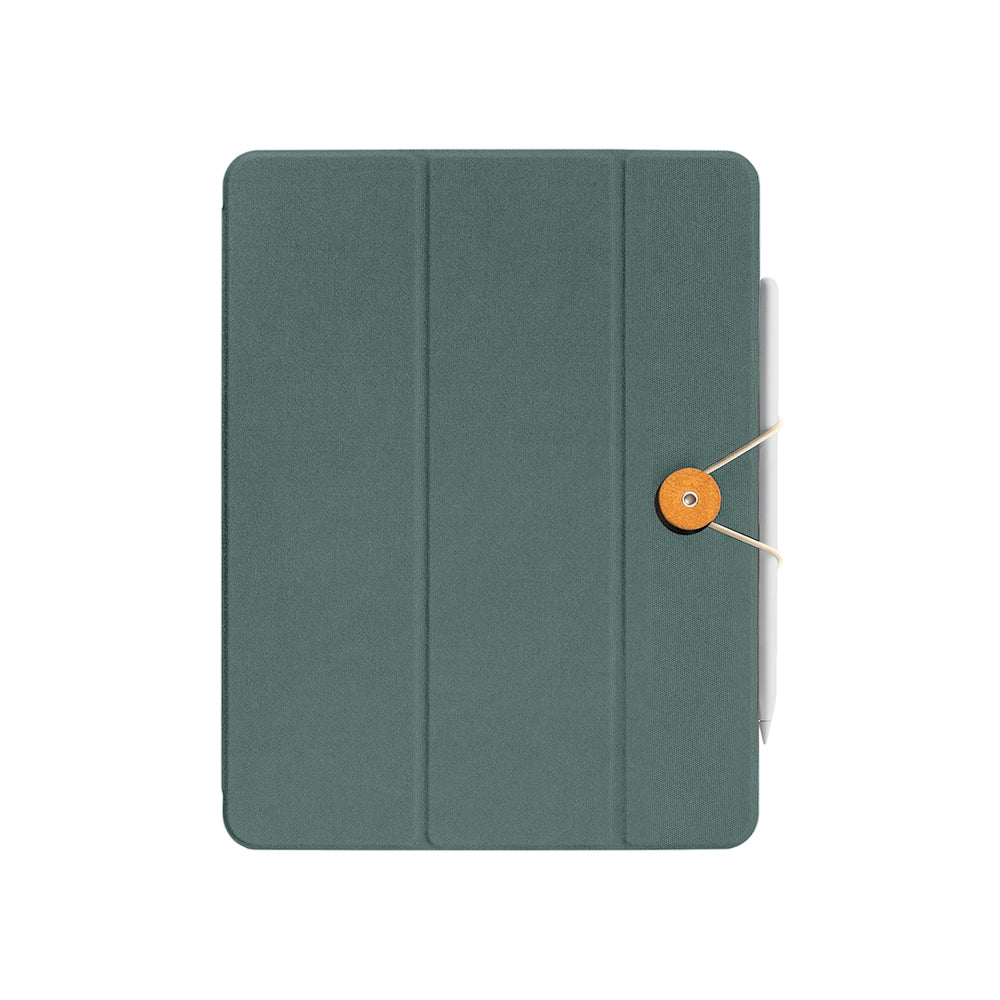 Apple iPad 11.Nesil 2025 Native Union W.F.A Folio Serisi Katlanabilir Standlı Tablet Kılıfı Yeşil
