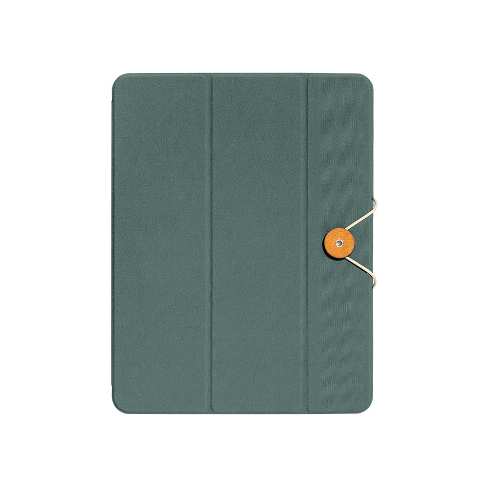 Apple iPad Pro 12.9 2018 (3.Nesil) Native Union W.F.A Folio Serisi Katlanabilir Standlı Tablet Kılıfı Yeşil