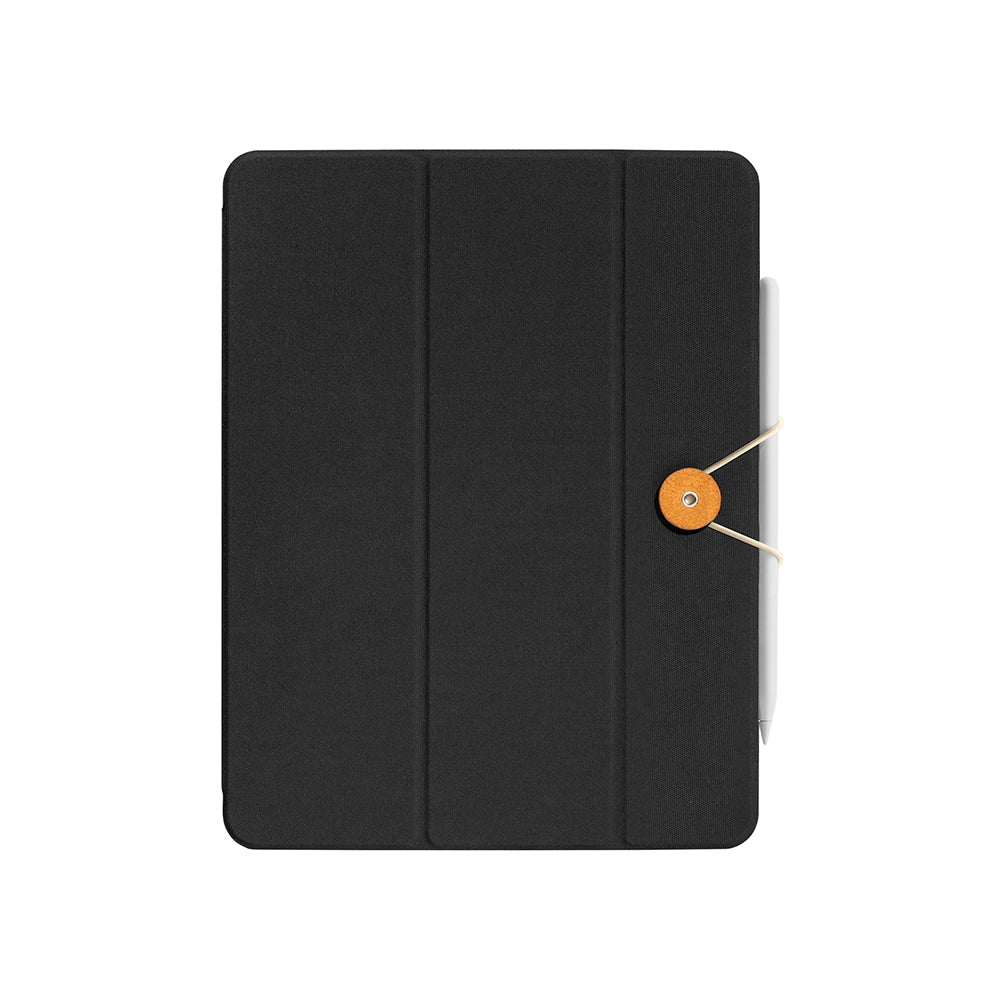 Apple iPad Pro 12.9 2020 (4.Nesil) Native Union W.F.A Folio Serisi Katlanabilir Standlı Tablet Kılıfı Siyah