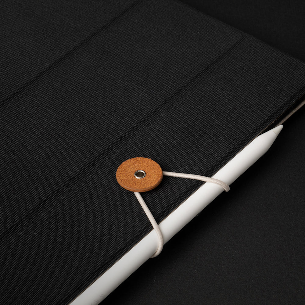 Apple iPad Pro 12.9 2020 (4.Nesil) Native Union W.F.A Folio Serisi Katlanabilir Standlı Tablet Kılıfı Siyah