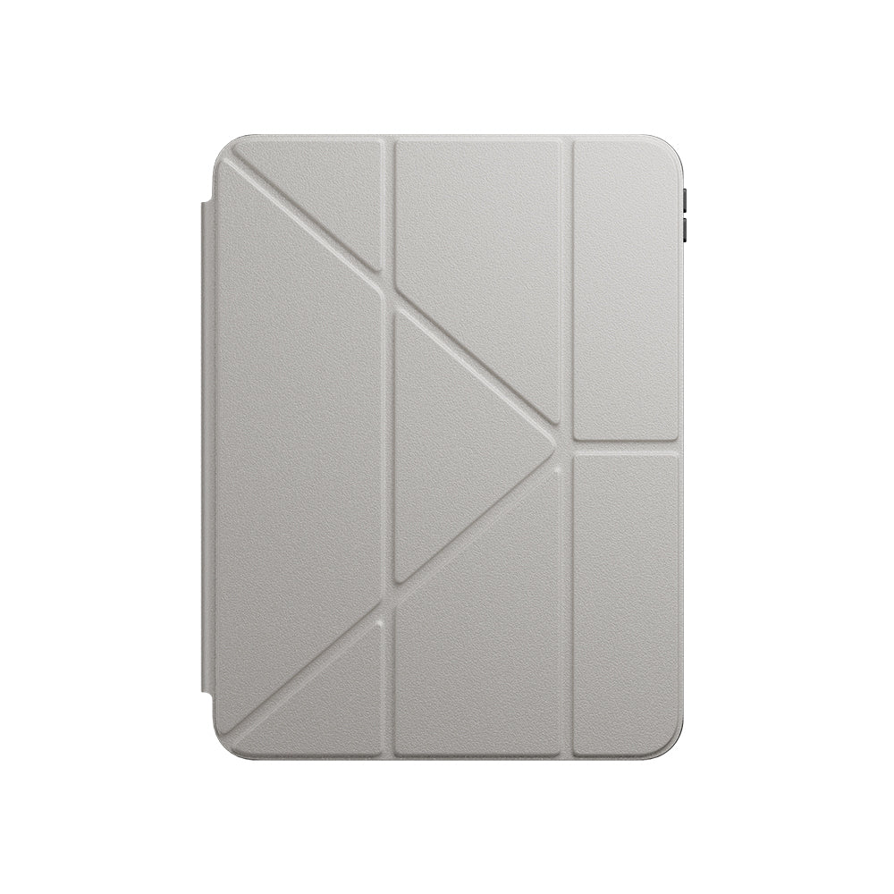 Apple iPad Pro 13 2024 Native Union Active Serisi Katlanabilir Standlı Kılıf Krem