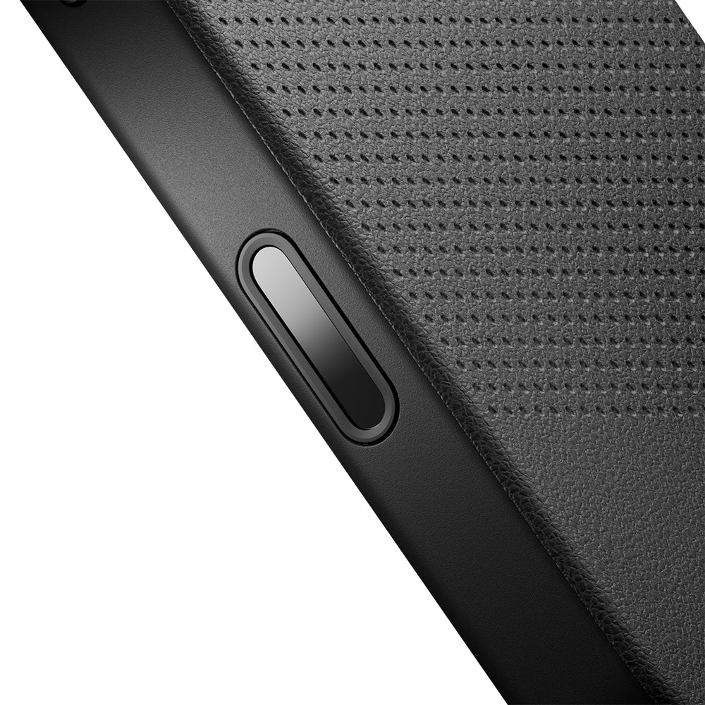Apple iPhone 18 Pro Max Kılıf M-safe Şarj Özellikli Deri Dokulu Native Union 2025 Active Serisi Kapak Siyah