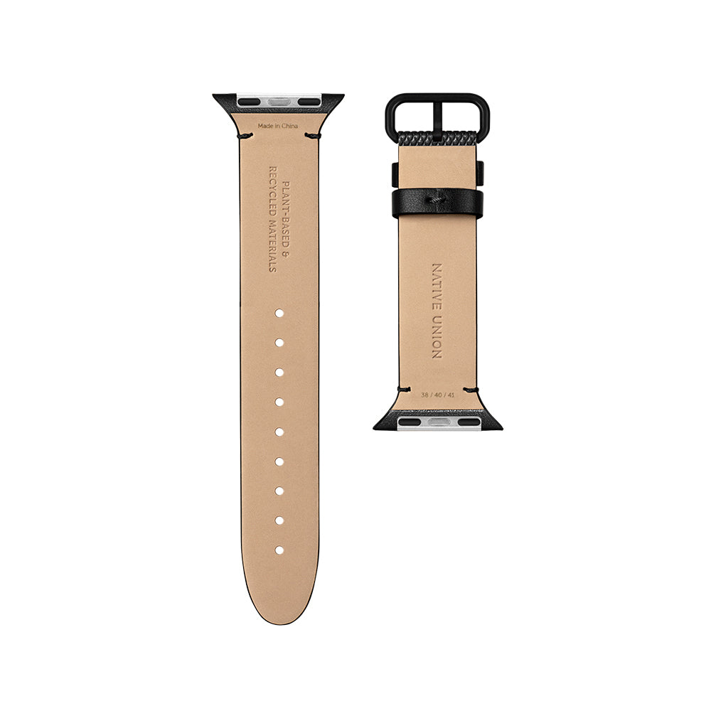 Apple Watch 10 42mm Native Union Classic Serisi Silikon Kordon Siyah