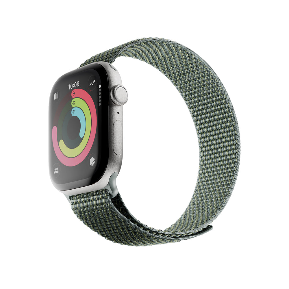 Apple Watch Native Union Active Watch Loop Serisi Hasır Kordon Koyu Yeşil