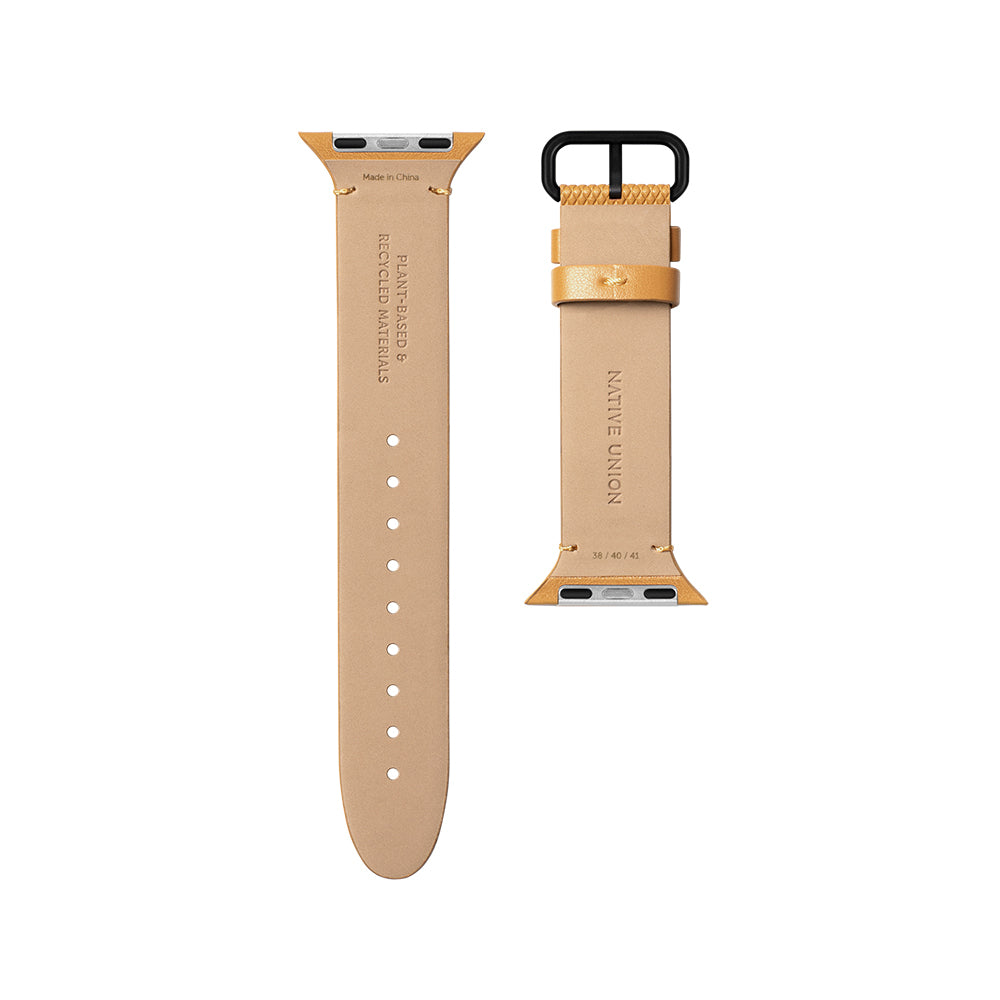 Apple Watch 38mm Native Union Classic Serisi Silikon Kordon Turuncu