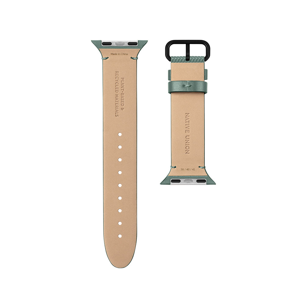 Apple Watch 40mm Native Union Classic Serisi Silikon Kordon Yeşil