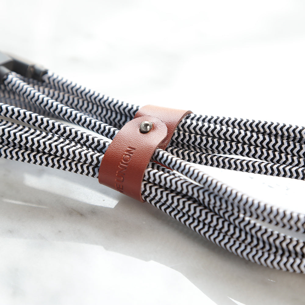 Native Union Belt Serisi USB-A to Lightning Şarj Kablosu 3M Siyah