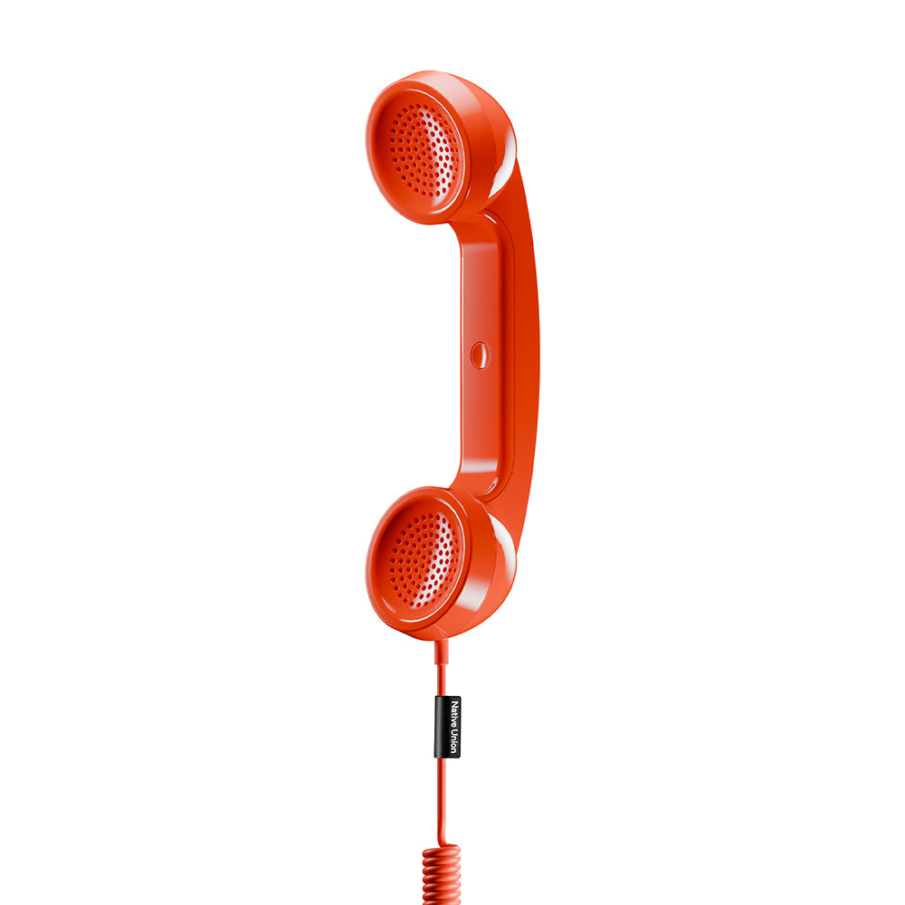 Native Union POP Phone Type-C Portlu Retro Telefon Ahizesi Siyah