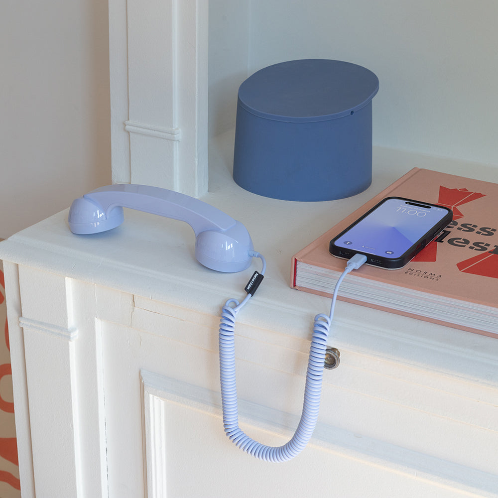 Native Union POP Phone Type-C Portlu Retro Telefon Ahizesi Siyah