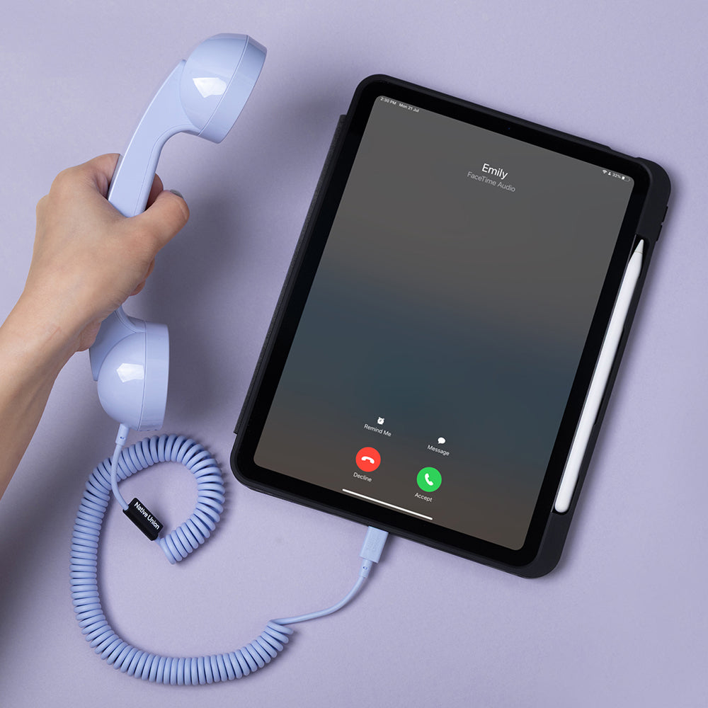 Native Union POP Phone Type-C Portlu Retro Telefon Ahizesi Krem